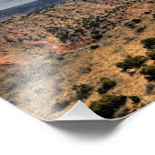 パロデュロキャニオン，テキサス州 フォトプリント            (角)