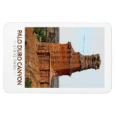 パロドゥロキャニオン州パークテキサス州アート マグネット (横)