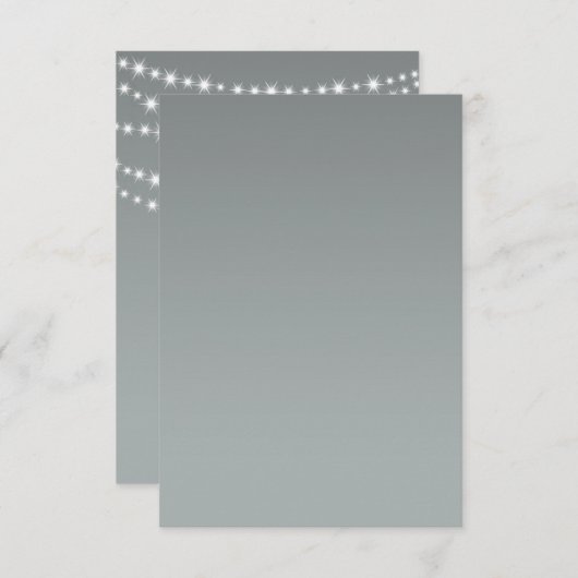 パロマグレートゥインクルライトRSVP 出欠カード (正面/裏面)