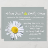 パロマデイジー結婚式招待状 招待状 (正面/裏面)