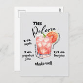 パロマレシピカクテルミクソロジー ポストカード (正面/裏面)