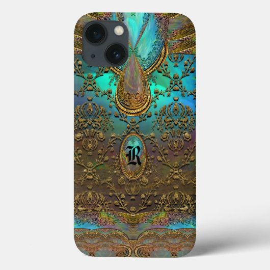 パロマーエレガントヴィンテージシックモノグラム Case-Mate iPhoneケース (裏面)