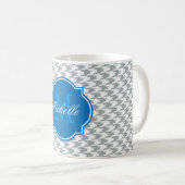 パロマ千鳥格子のモノグラムマグカップ コーヒーマグカップ (正面右)