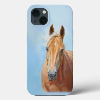 パロミノの馬の愛好家のためのiPhone / iPadケース iPhone 13ケース