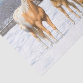 パロミノアパロオーサの雪の馬 薄葉紙 (詳細)