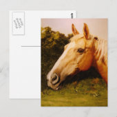 パロミノホースアート ポストカード (正面/裏面)