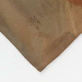 パロミノホースポートレート フリースブランケット (角)