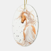 パロミノホ絵を描ースオーナメントバイビール セラミックオーナメント (左)