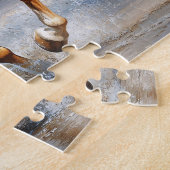 パロミノ走ホースビーチ ジグソーパズル (側面)