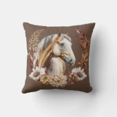 パロミノ金ゴールドホースオータムリース装飾用クッション クッション (裏面)