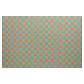 パロミノ馬と革プリント洋布 ファブリック (ヤード)