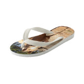 パロミノ・ホースの挨拶 キッズビーチサンダル (アングル)