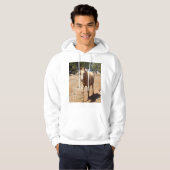 パロミノ・ホースの挨拶 パーカ (正面フル)