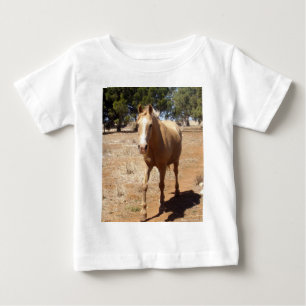 パロミノ・ホースの挨拶 ベビーTシャツ