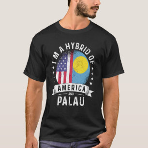 パローアン・アメリカ愛国者育てのフラッグユーモア Tシャツ