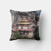 パロ・タッサン:タイガーの巣の修道院 – ブータン クッション (裏面)