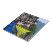 パロ・タッサン：タイガーの巣の修道院 – ブータン タイル (側面)