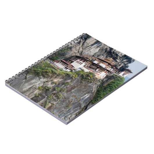 パロ・タッサン:タイガーの巣の修道院 – ブータン ノートブック (左側)