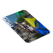 パロ・タッサン:タイガーの巣の修道院 – ブータン マグネット (右側)