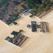 パロ・リンプン・ゾン - ブータン、ヒマラヤ、アジア ジグソーパズル (側面)