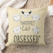 「パワシズムの猫が取り憑かれた」 クッション (ブランケット)