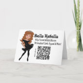 パワティの時間だ！OES日札 招待状 (裏面)