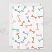 パワティ・ハスキーの誕生日パーティーの招待状 招待状 (裏面)