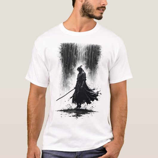 パワフルなミニマルTシャツデザイン Tシャツ (正面)