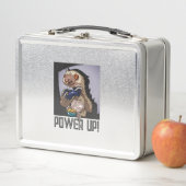 パワーおもしろいアップ!テレビゲームコンソールの漫画 メタルランチボックス (インサイチュ)