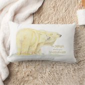 パワーすごいバイポーラユーモア引用文ホッキョクグマ動物 ランバークッション (ブランケット)