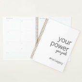 パワーとパス | 女性のやる気 プランナー手帳 (ディスプレー)