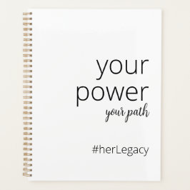 パワーとパス | 女性のやる気 プランナー手帳