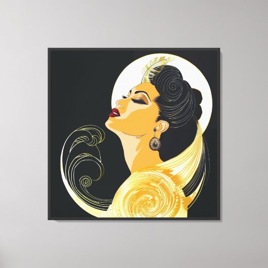 パワーのビューティー #6 キャンバスプリント (正面)