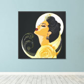 パワーのビューティー #6 キャンバスプリント (インサイチュ (ウッドフロア))