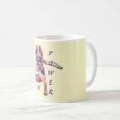 パワーのブラスト絵を描・オブ・ベルギーマリノワ・マグ コーヒーマグカップ (正面右)