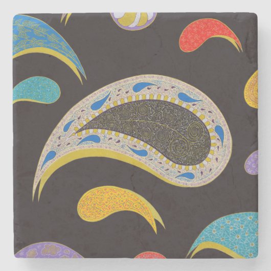 パワーの夜 – 大理石コースター ストーンコースター (正面)