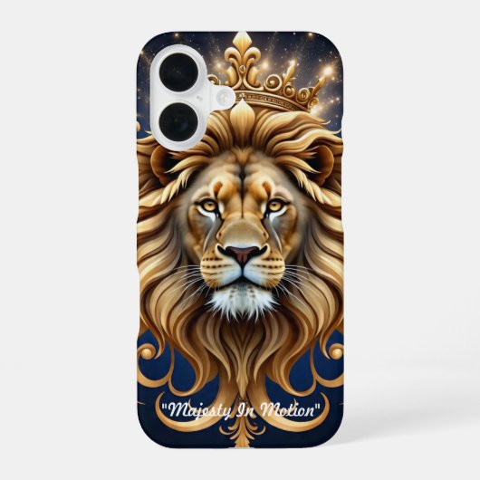 "パワーの王冠" iPhone 16ケース (裏面)