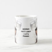 パワーは大きくない。電撃だ コーヒーマグカップ (中央)