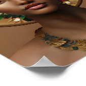 パワーへの痛み |アフリカ系アメリカ人クイーン ポスター (角)