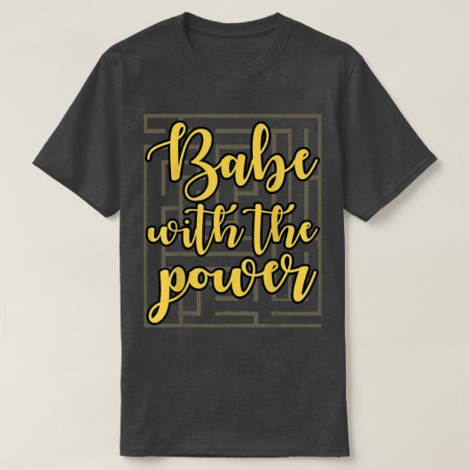 パワーを秘めたベイビーTシャツ Tシャツ (デザイン正面)