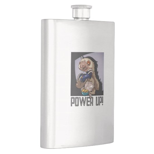 パワーアップ！漫画おもしろいスロース遊のビデオゲーム フラスク (右)