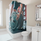 パワーウエイトリフティングジムのヘルス シャワーカーテン (インサイチュ)
