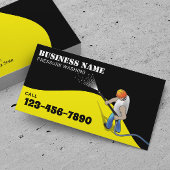 パワーウォッシャー圧力洗浄ProハウスクリーニングB 名刺