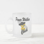 パワーウォーカー#4 フロストグラスマグカップ (左)