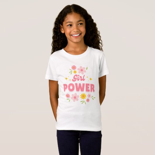 パワーガールTシャツ Tシャツ (正面フル)