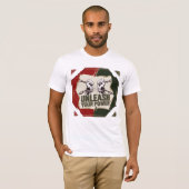 パワークラシックTシャツのチェーンを解放 Tシャツ (正面フル)