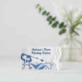 パワークリーナー洗浄 | Soap Suds 名刺 (スタンド正面)