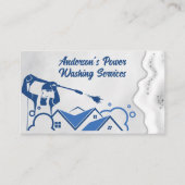 パワークリーナー洗浄 | Soap Suds 名刺 (正面)