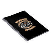 パワークルーザーのオートバイのスピードモンスター ノートブック (右側)