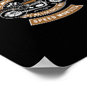 パワークルーザーのオートバイのスピードモンスター ポスター (角)